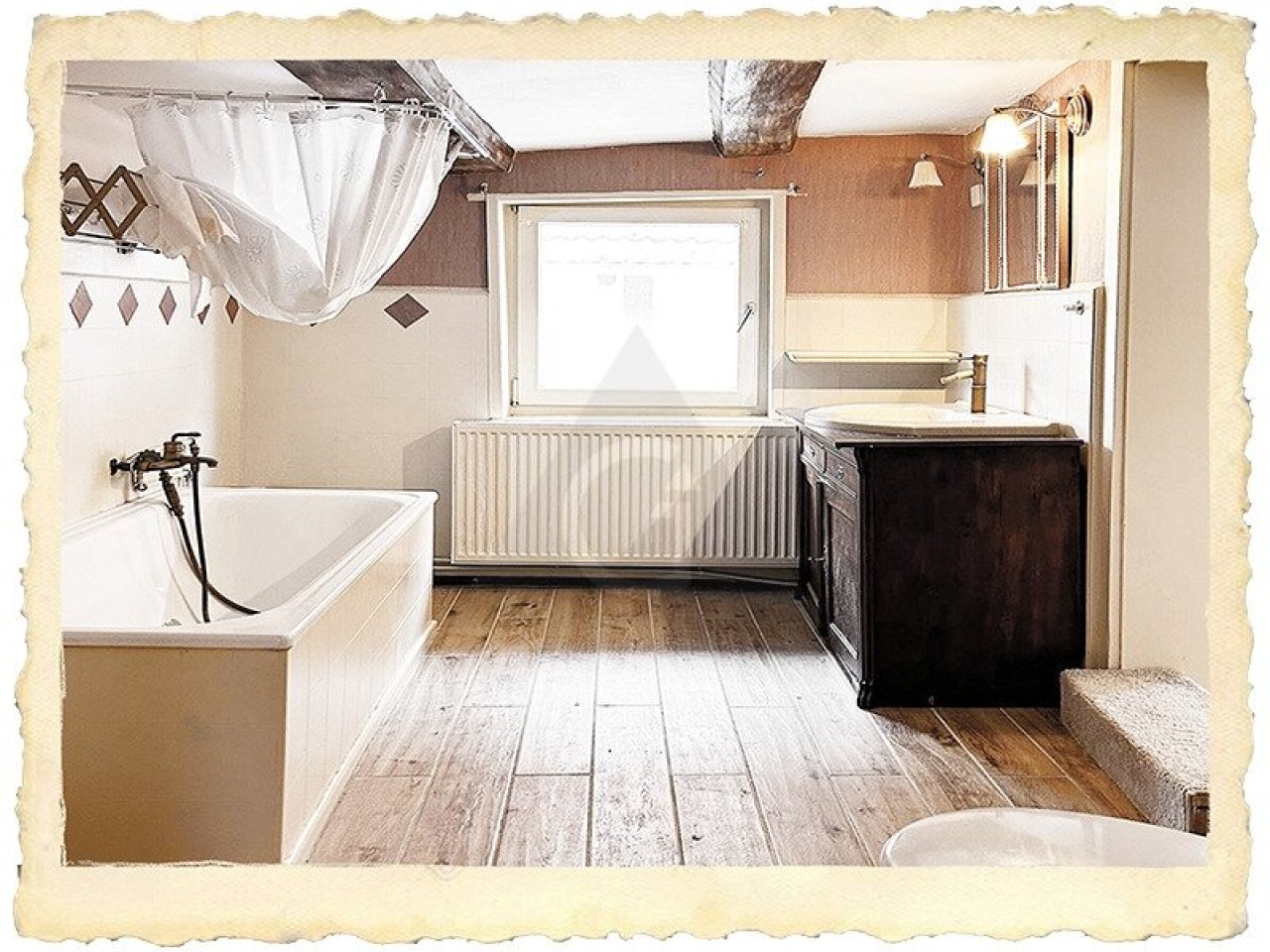 wunderschönes Wannenbad
