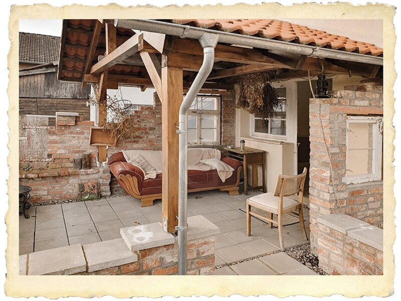 gemütliche Terrasse
