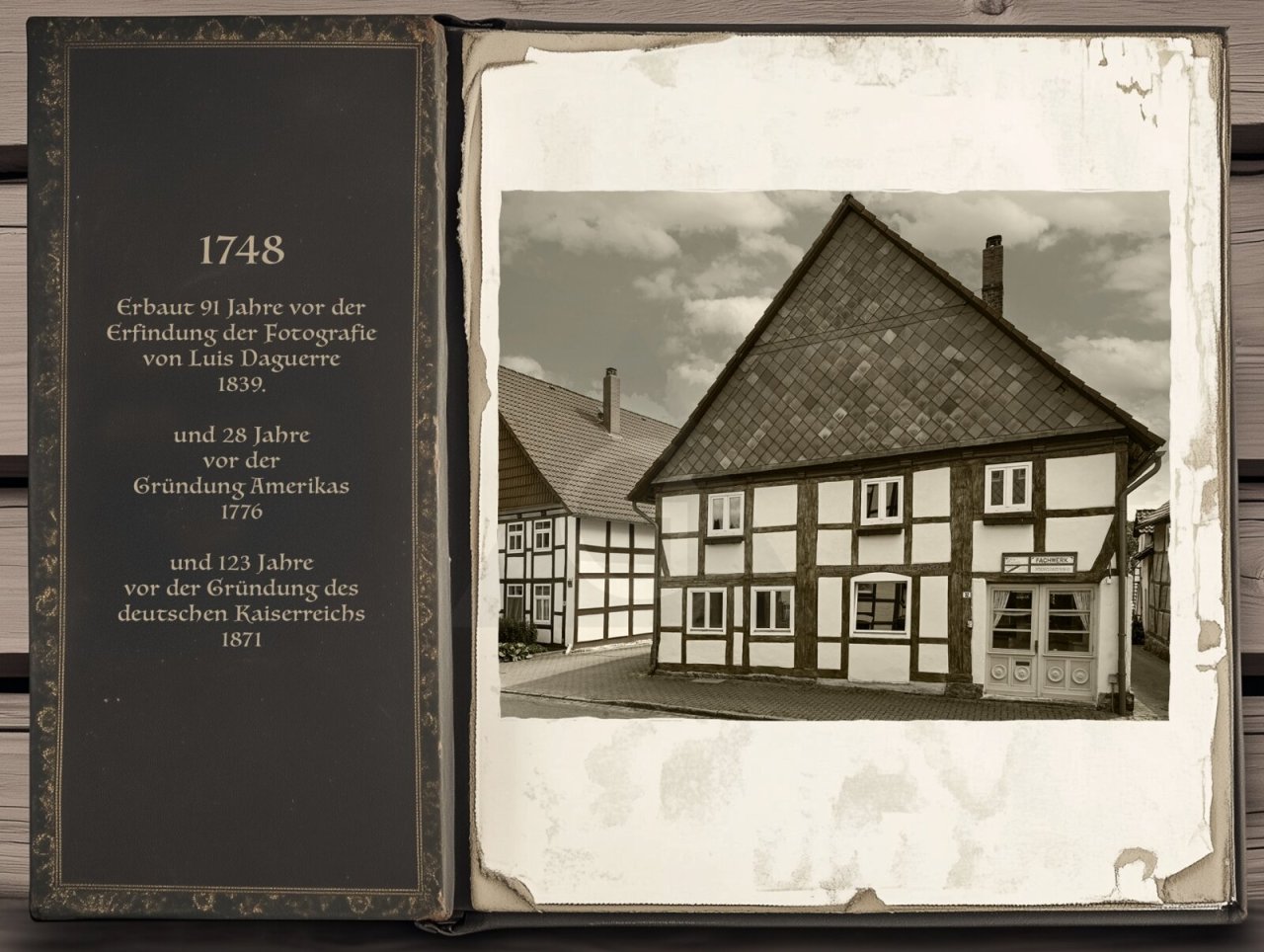ein Haus wie ein Fels