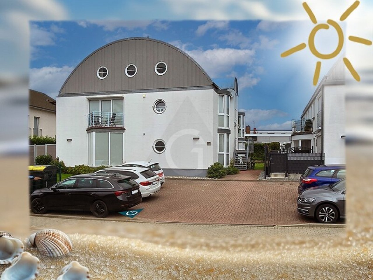fester Stellplatz - direkt vorm Haus fester Stellplatz - direkt vorm Haus
