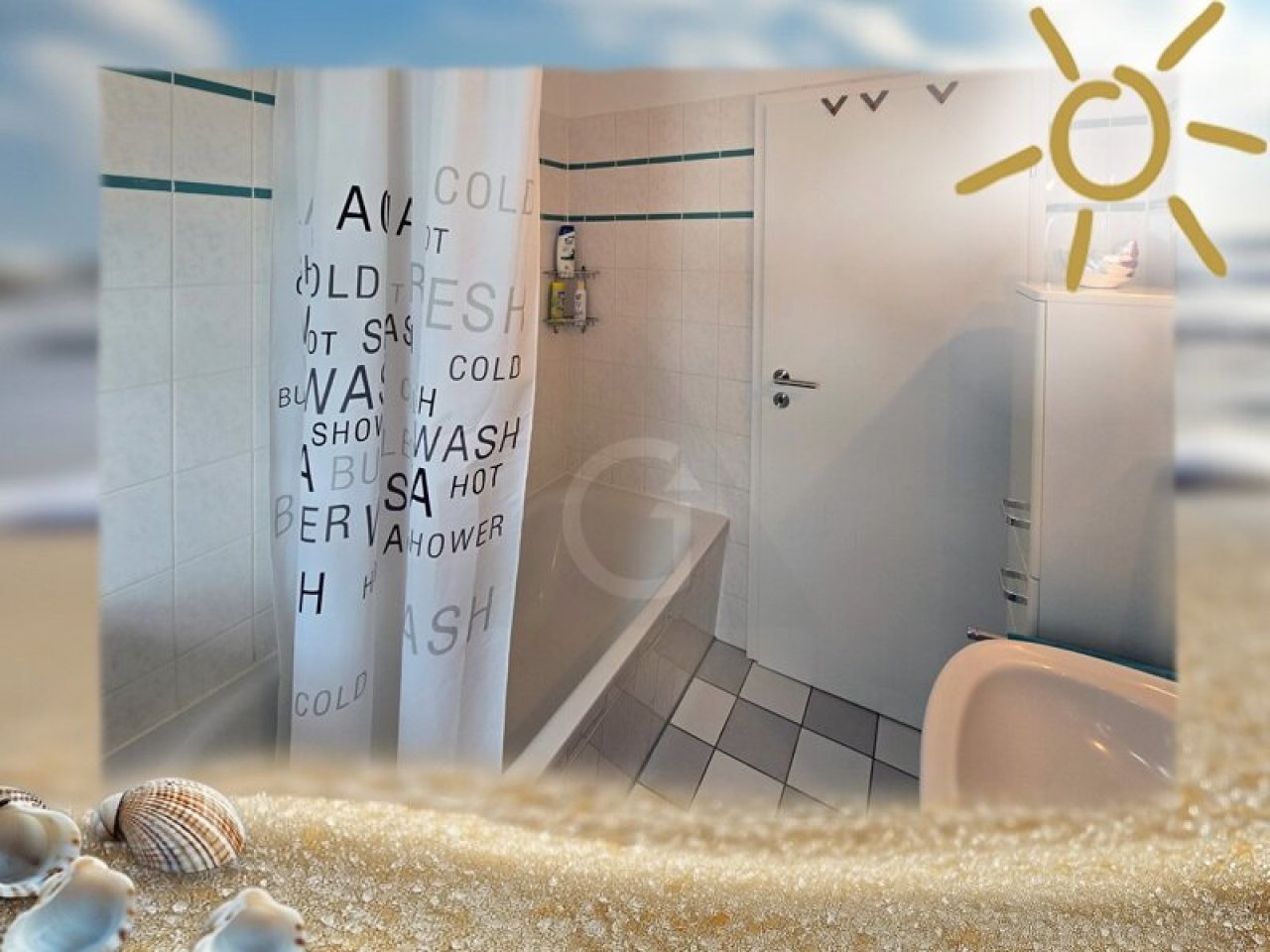 mit Badewanne/Dusche mit Badewanne/Dusche